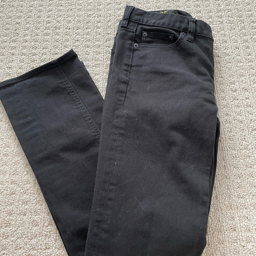 Free with bundle J Crew matchstick, jeans, black, size 27 short